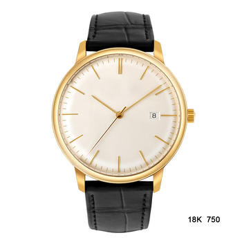 OEM ODM men 18K gold watch with ETA 2892A2